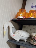 Plastic Yard Swan Body