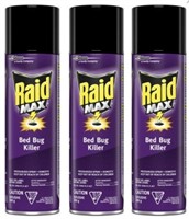 3x Raid Max Bed Bug Killer - 500g 

No Exp. 3