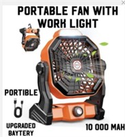 PORTABLE FAN WITH WORK 

USB - C