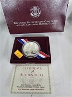 US Olympic 90% silver coin