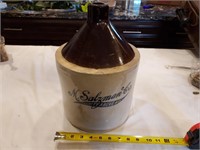 Whiskey Jug- 2 gallon M Salzman Co.