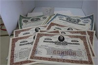 1950'S BELKNAP STOCK CERTIFICATES AND OTHERS