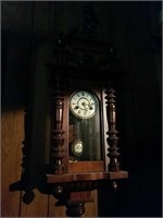 Gorgeous vintage wood clock