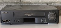 Sharp 4 Head VCR-Untested AS IS-Powers On