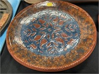 Ned Foltz Redware Plate