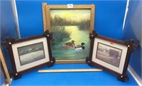 Original Duck Art And Antique Framed Prints