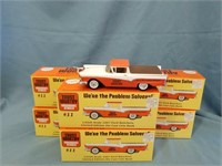 6 "Trustworthy" 1957 Ranchero Coin Banks