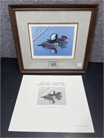 #258~ 1986 New Hampshire WaterFowl Stamp Print by