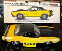Dodge Hot Rod Decanter, Yellow Challenger w/Box