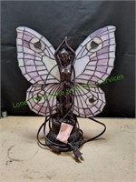 16" Butterfly Tiffany Lamp
