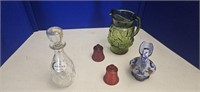 Glass pitcher and decanter