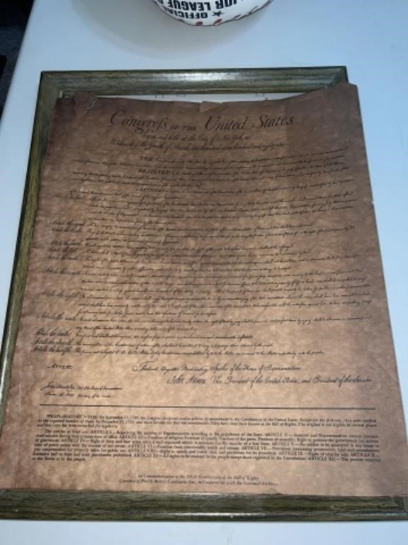 Declaration of Independence and other reps