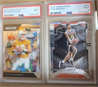 GRADED PEYTON MANNING, AND NBA CARD