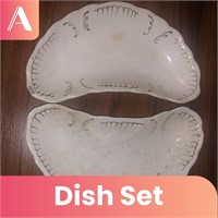 Set of 2 Bone Dishes