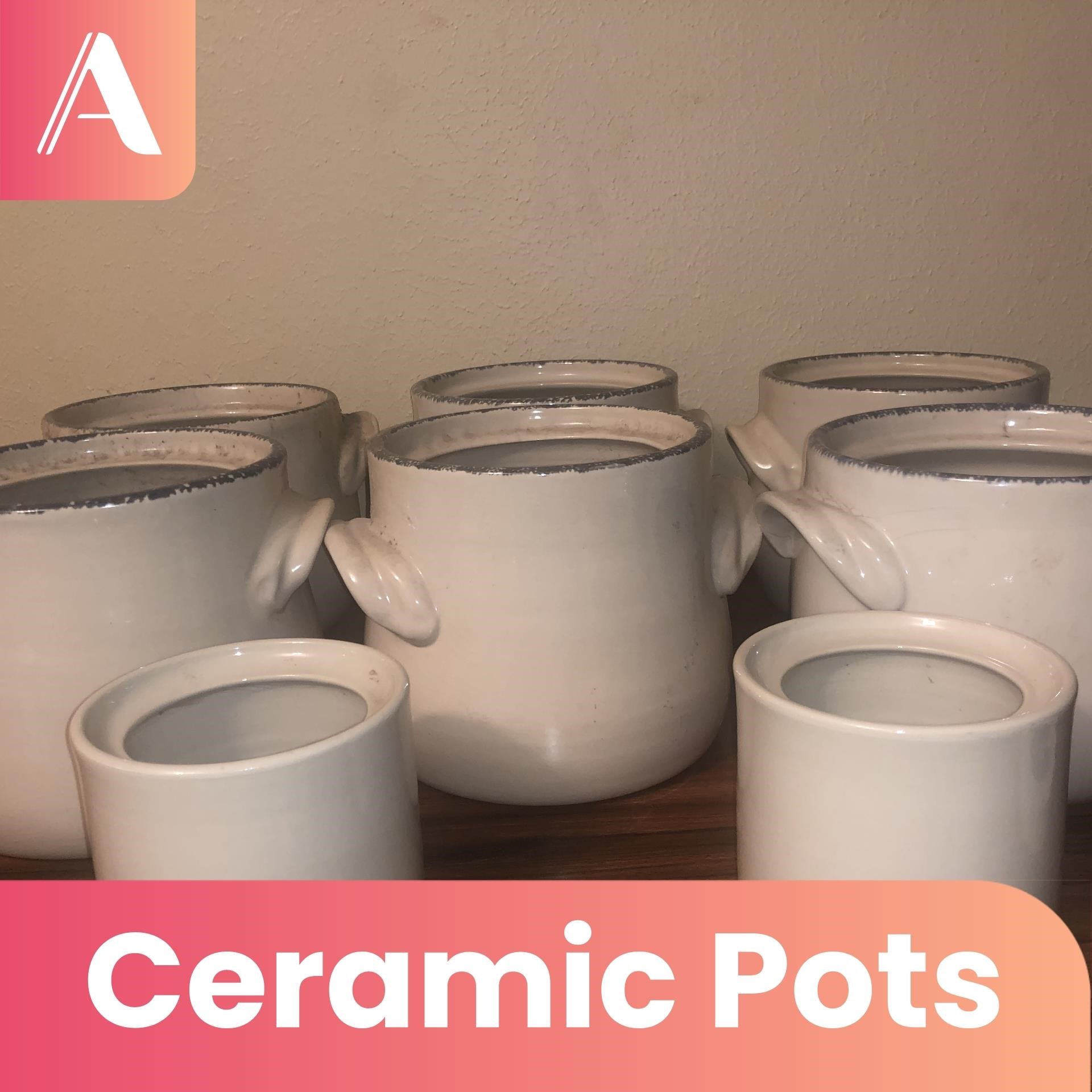 Lot of Ceramic Pots