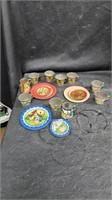 Ohio Art Metal Litho Toy Dishes