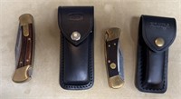 (2) BUCK POCKET KNIVES W/ CASES