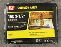 GripRite Common Nails 16D 3-1/2”