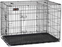 Feandrea Dog Crate, 48-inch Foldable Dog Kennel