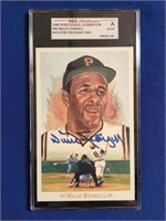 WILLIE STARGELL AUTOGRAPHED PEREZ-STEELE CARD