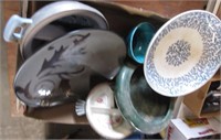 Box of Pottery, Baby Bowls  & Misc.
