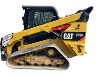 2019 CAT 289D CTL with enclosed cab, 1,013 hrs.