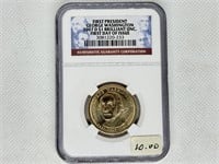 2007 D George Washington Presidential $1 Coin