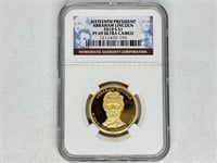 2010 S Abraham Lincoln Presidential $1 Coin