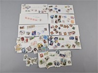 Vintage '91-'94 Used Postage Stamps & More!