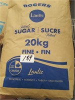 new bags fine white sugar 20kg