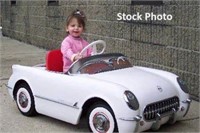 1953 Corvette RCF Peddle Car New In Box