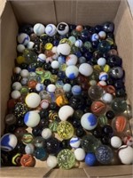 Flat of marbles
