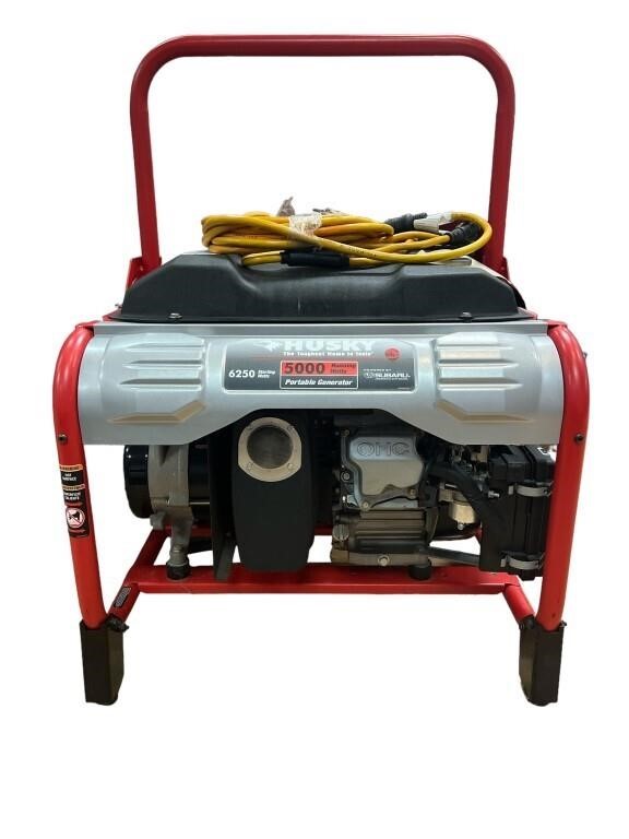 Husky Portable Generator, 6250 Starting Watts,