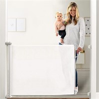 Retractable Baby Gate  33 Tall x 71 Wide