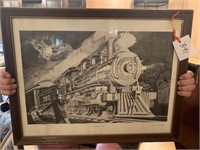 CANNONBALL SPECIAL TRAIN PRINT