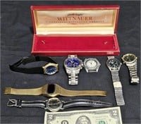 Lot of Men's Watches - Wittnaur, Members Only +