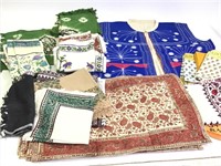 25+ Printed Textiles, Napkins, Mats, Vest +