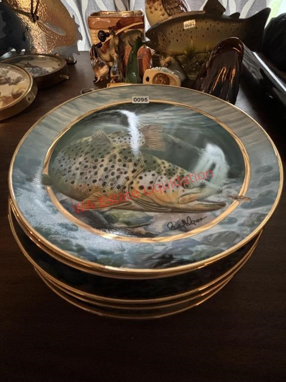 Franklin Mint Field Stream Plate Collection