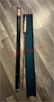 Montague-Redwing Split Bamboo Rod (living room)