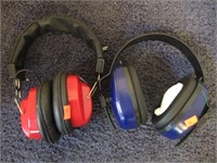 WINSTON CUP HEADPHONE RADIO & EAR MUFFS