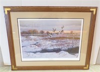 "EARLY WINTER" BY JIM MORGAN, SIGNED...