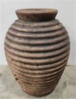 Large Heavy Vintage Vase Decor
