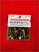 Winchester Wildcat .22 Long Rifle Partial Box