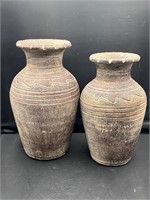 Vintage Mexico vase jugs