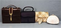(4) Vintage Ladies Handbags