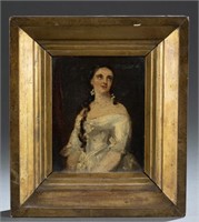 Portrait Miniature of Helen Pancot, 1859.