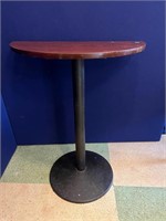 Pair of Tall Half Moon Wall Mounted Table (91 cm