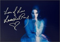 Autograph COA Lana Del Rey Photo