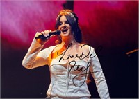 Autograph COA Lana Del Rey Photo