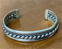 Navajo Elaine Tahe Sterling silver Bracelet